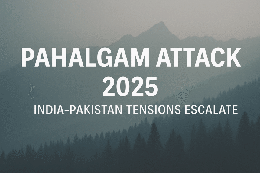 Pahalgam Attack India Pakistan 2025