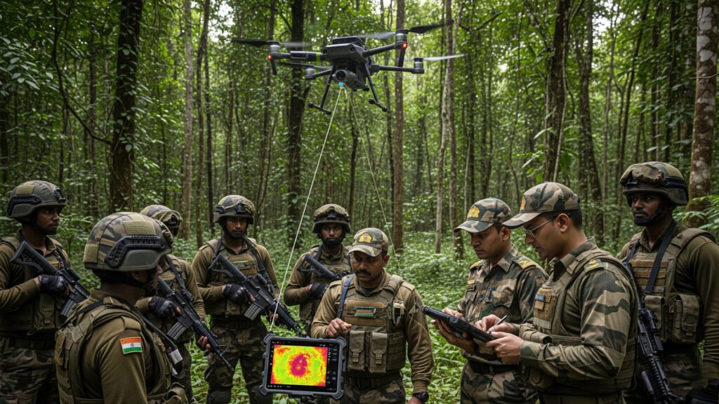 Tactical India Drone Warfare being used by armed forces